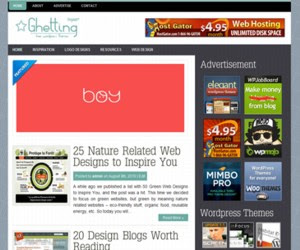 Gheting WordPress Theme
