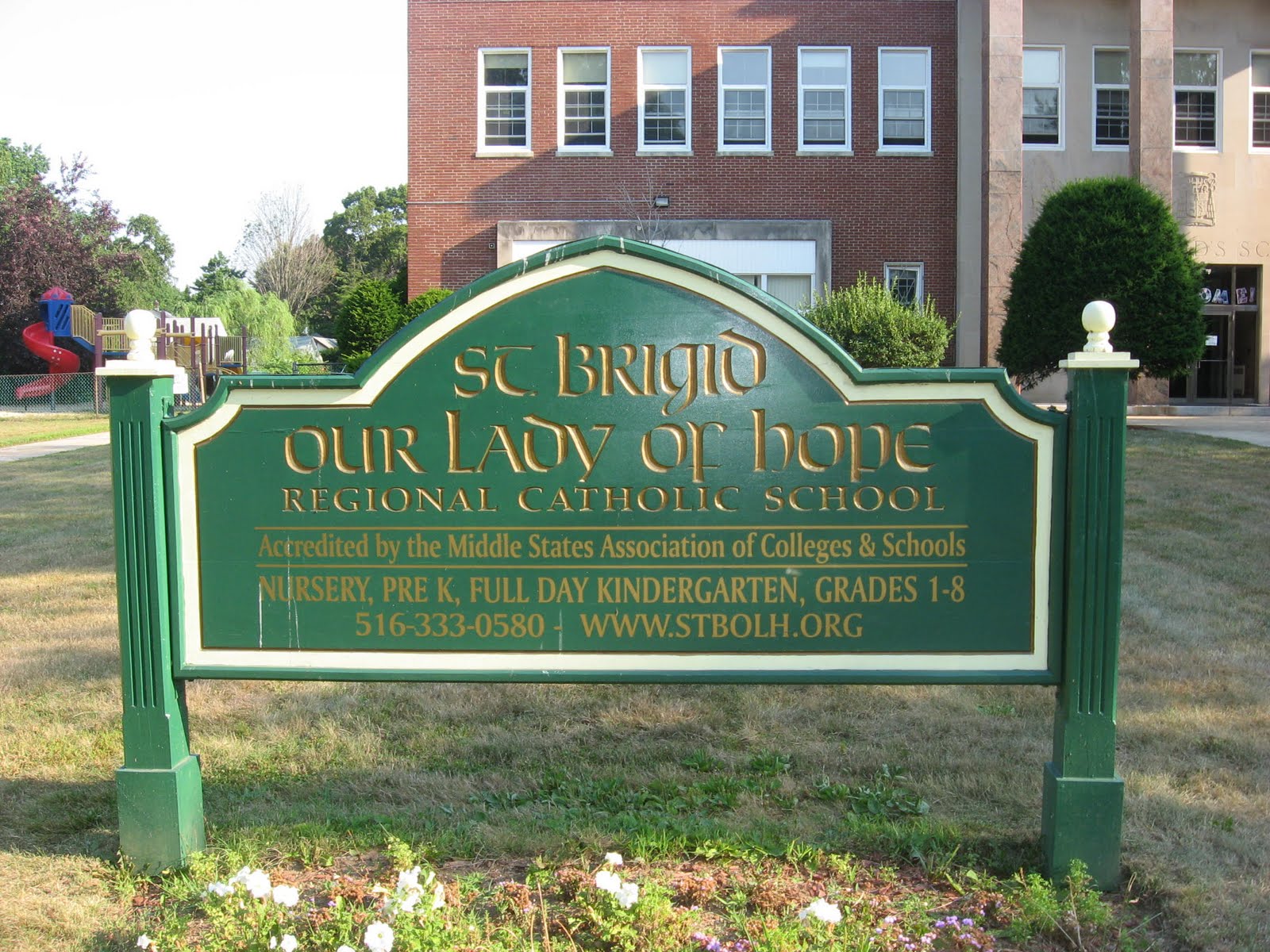 Nassau County N.Y. Catholic St. Brigid, Westbury