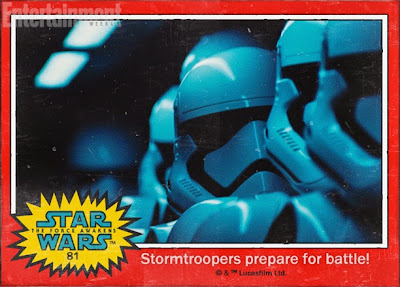 Star Wars The Force Awakens Stormtroopers Trading Card