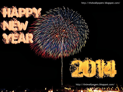 Latest Happy New Year 2014 Eve Celebrations Pictures Beautiful 2014 Fireworks HD Wallpapers