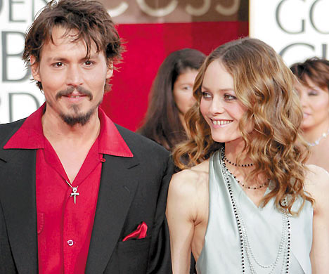 johnny depp & vanessa paradis johnny depp & vanessa paradis