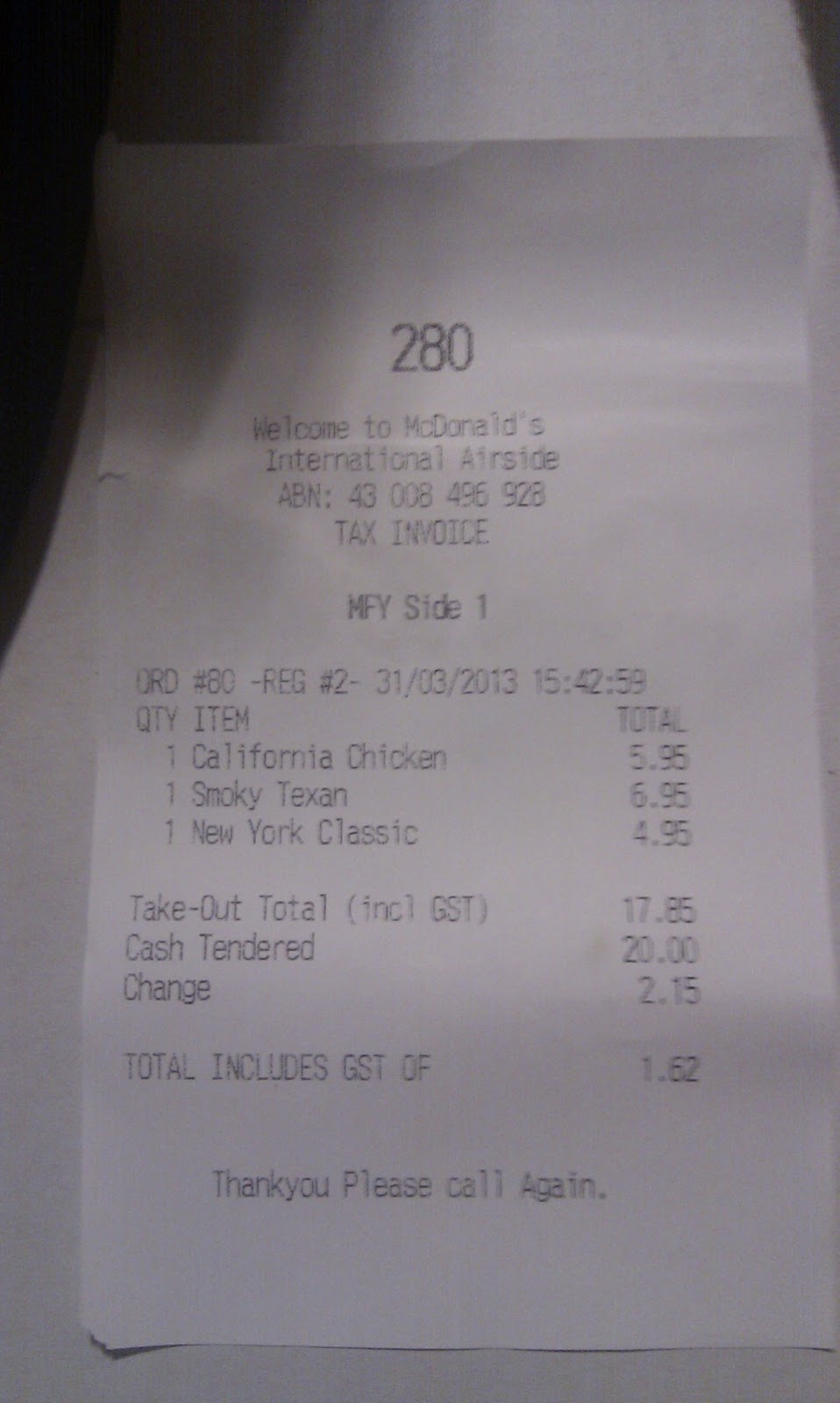 Mcdonalds coupons sydney