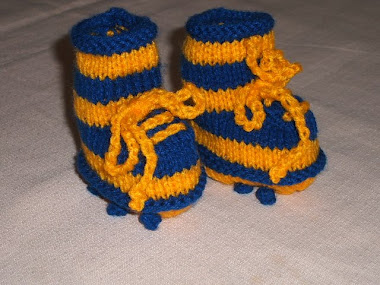 Football booties with studs