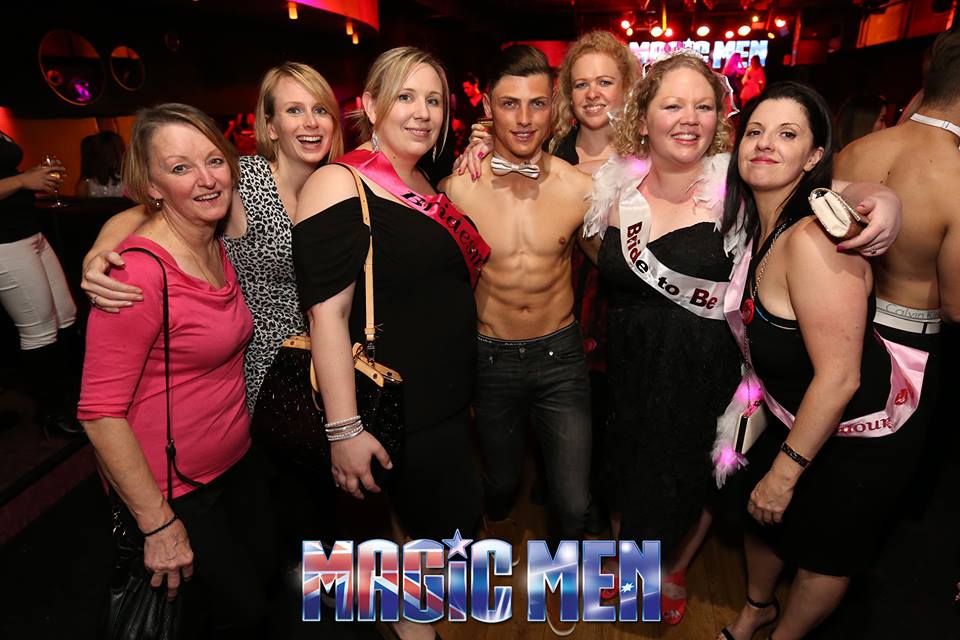 Classic party with male strippers