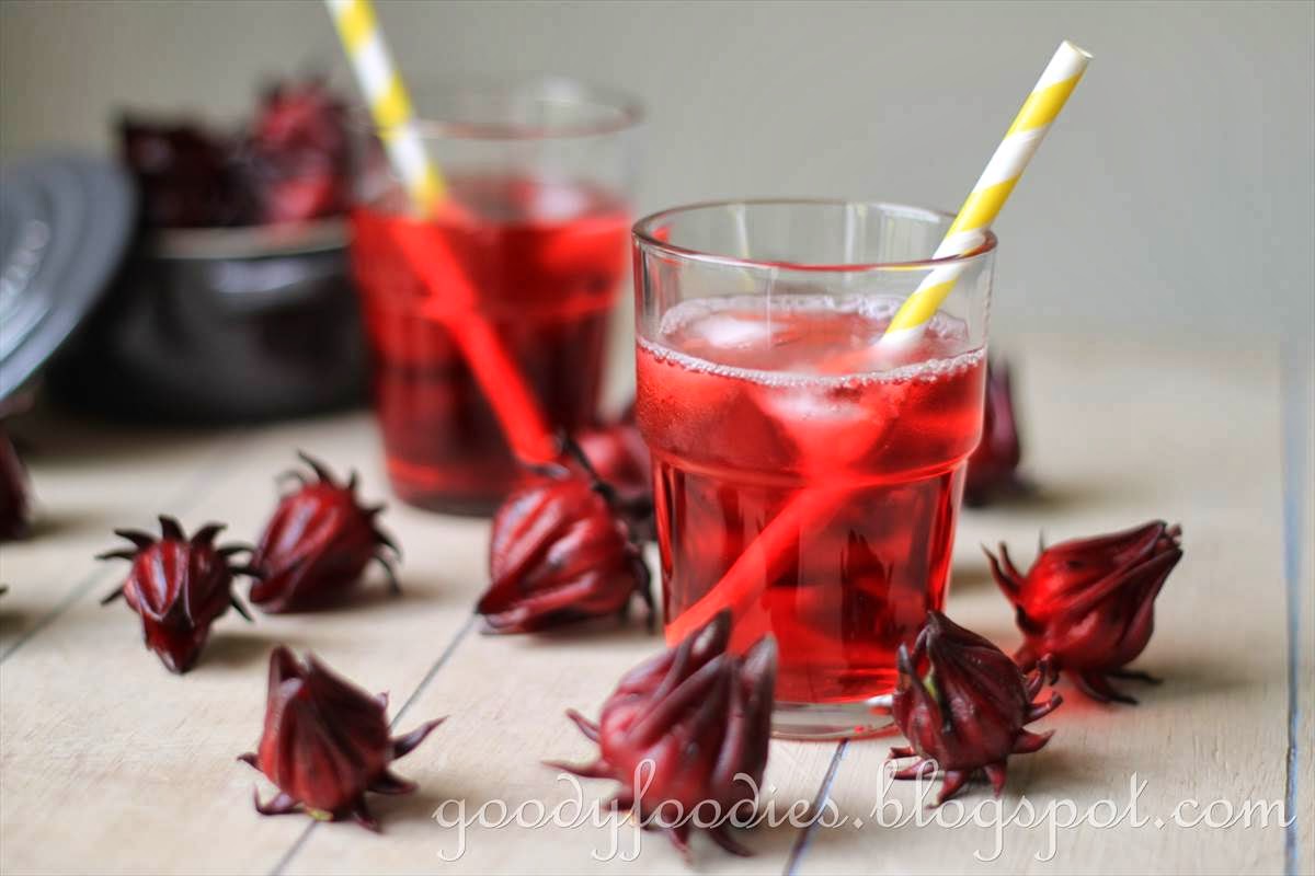 GoodyFoodies Recipe Roselle juice (Homemade "Ribena" drink)