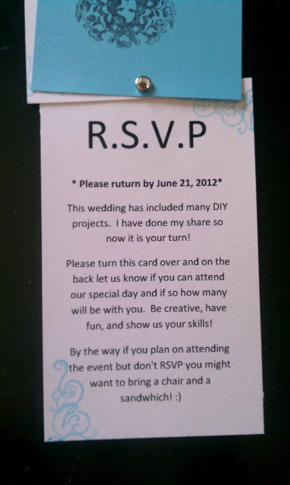 wedding invitation with rsvp attached this diy s diary wedding invites diy wedding invitation with rsvp attached this diy s diary wedding invites diy