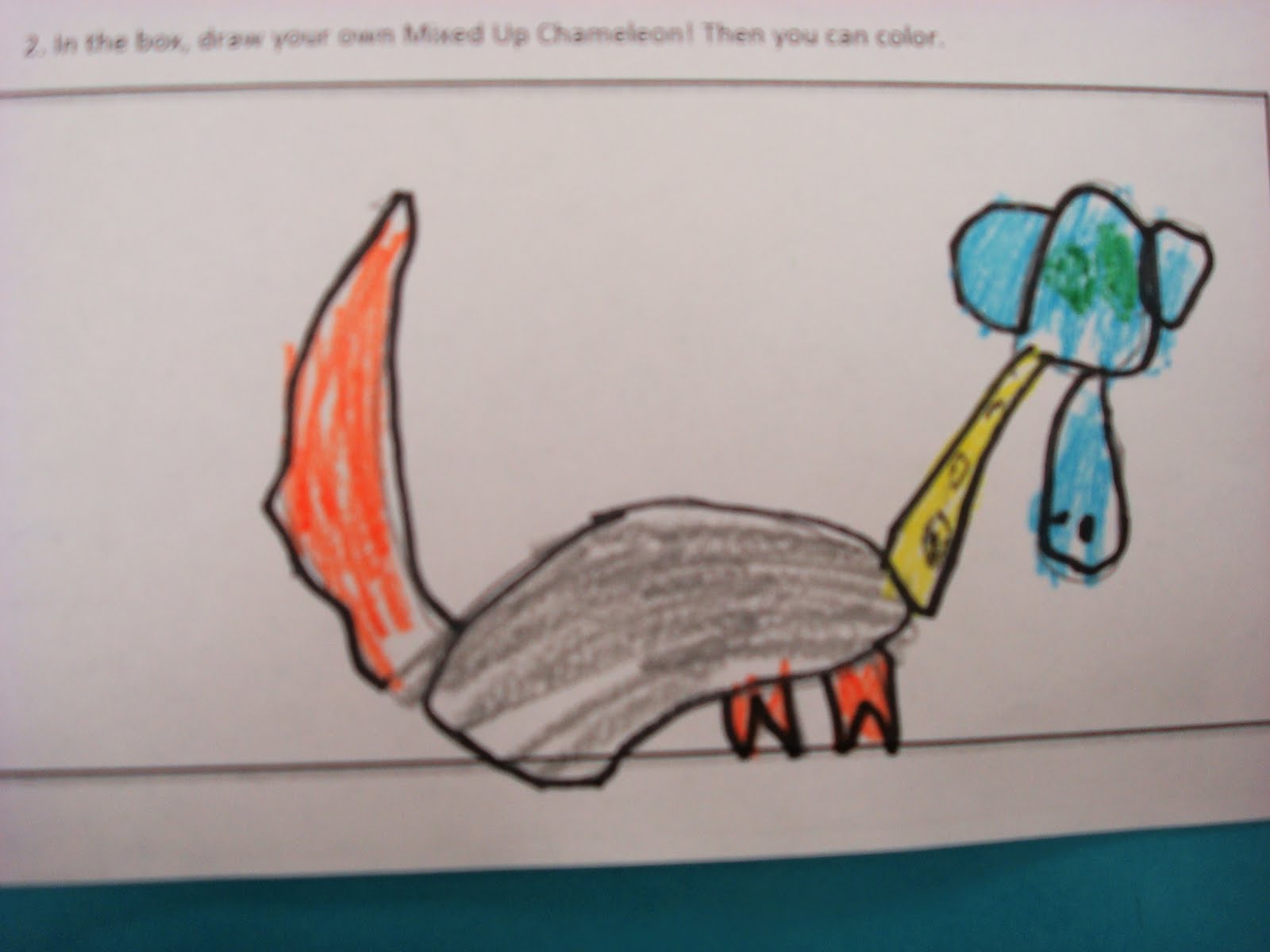 Art Bait: Oh, hey there Chameleon... I didn't see you.