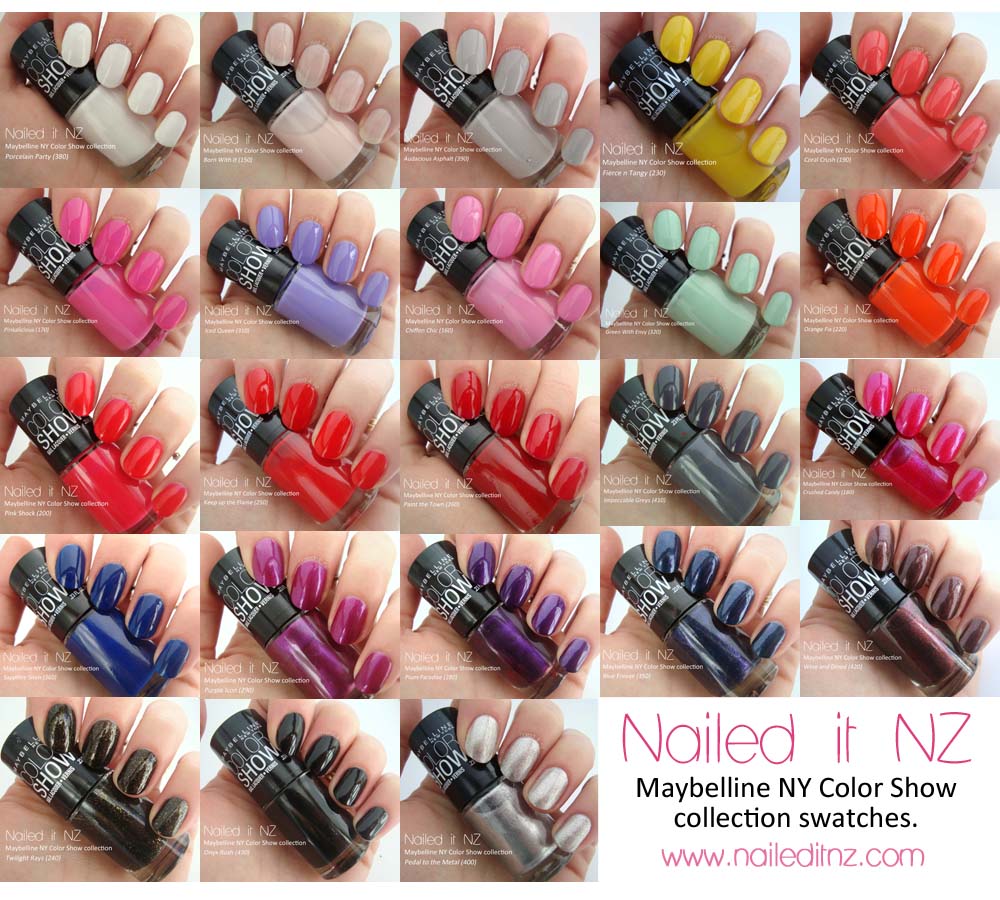 Maybelline Color Show Nail Lacquer Review Maybelline Color Show Nail Lacquer Review