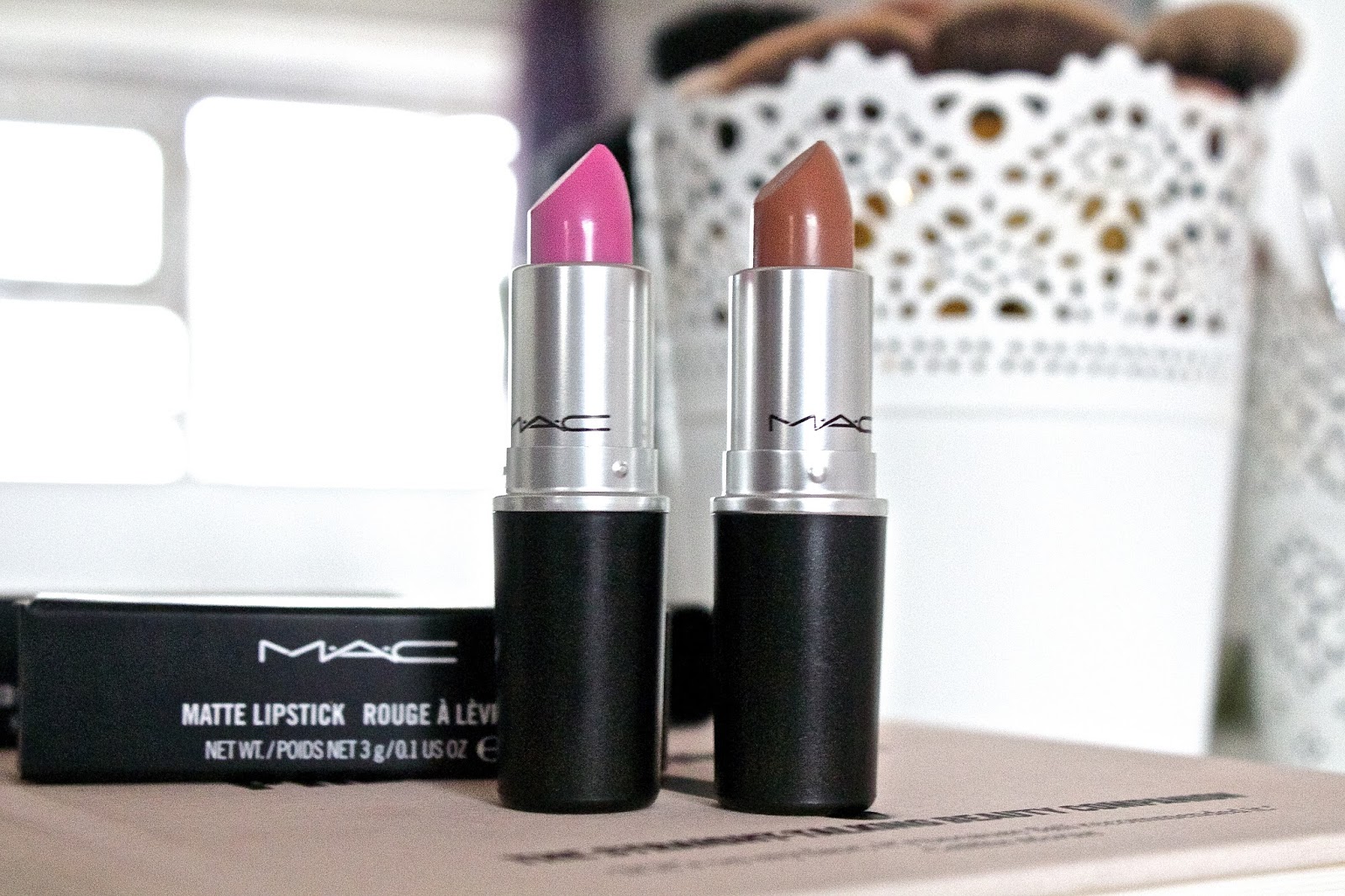 MAC Saint Germain and Honeylove A review of MAC Saint Germain and MAC Honeylove Lipsticks