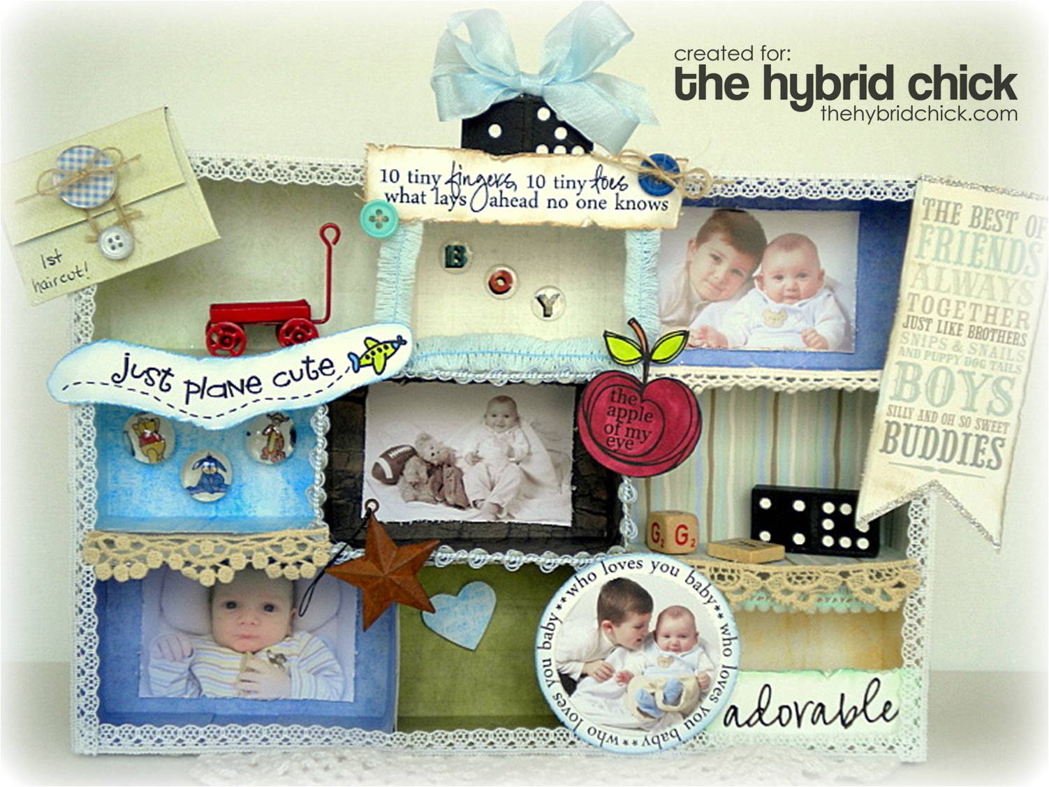 Creating from the Heart ♥ A Super Easy {do it yourself!} Shadow Box ♥