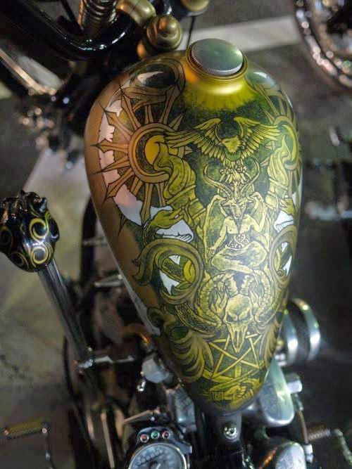 Hydro Dipping Motorcycle Gas Tank New Design Motorcycle