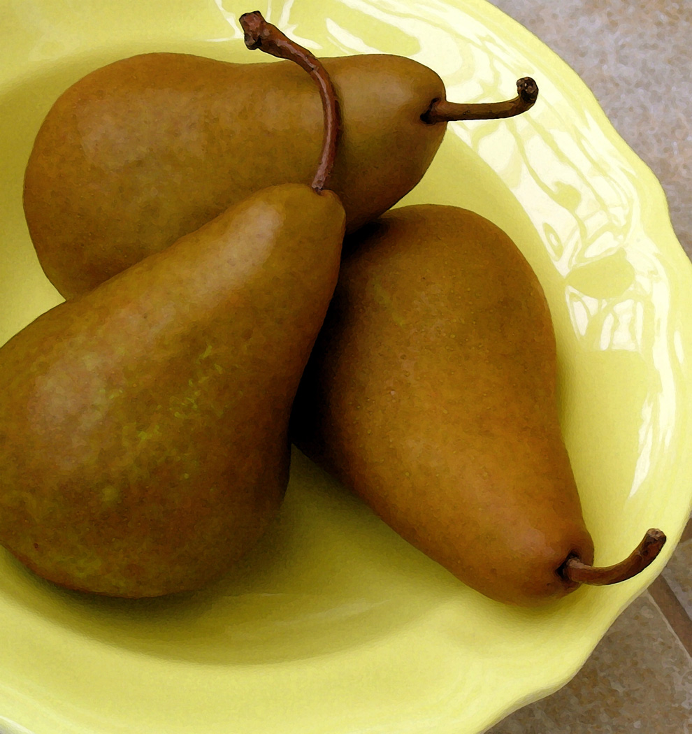 Bosc Pears (how to tell when they're ripe, and how to cook them