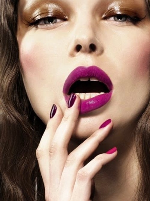 You Like It My... How to Wear Purple Lipstick