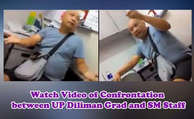 Viral Video of Confrontation between UP Diliman Grad vs SM Staff had been Circulating Around Social Media Viral Video of Confrontation between UP Diliman Grad vs SM Staff had been Circulating Around Social Media