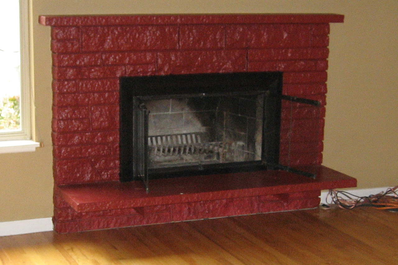 Food Wine And Home How To Update An Ugly Fireplace On A Budget