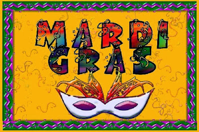 Beautiful Happy Mardi Gras Invitation Cards Free Downloads