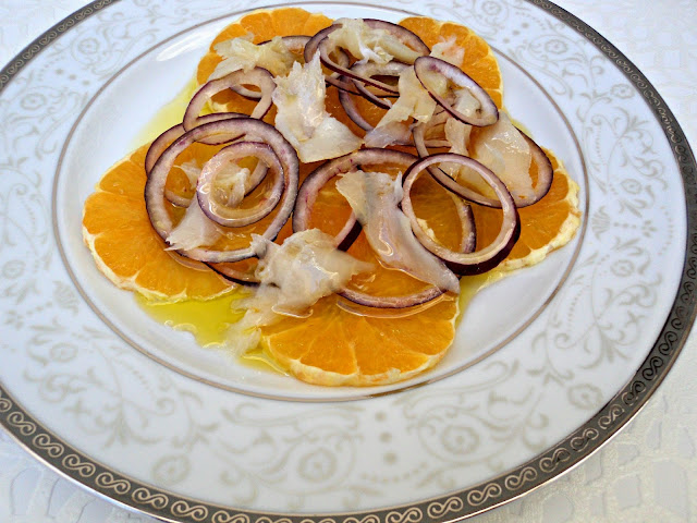 Ensalada De Bacalao Y Naranja