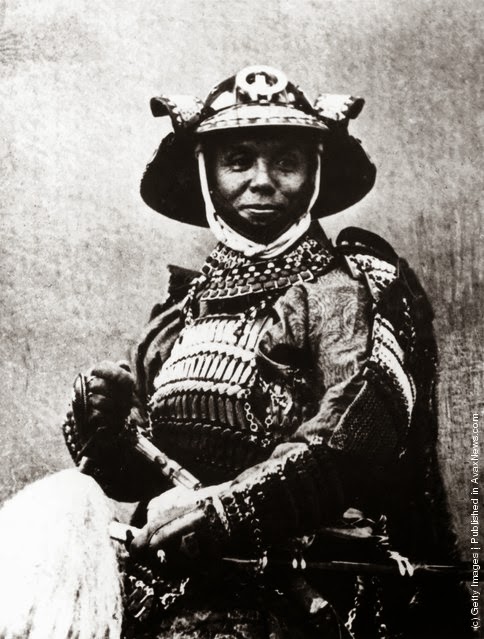 Amazing Historical Photo of Takenouchi Yasunori in 1862 