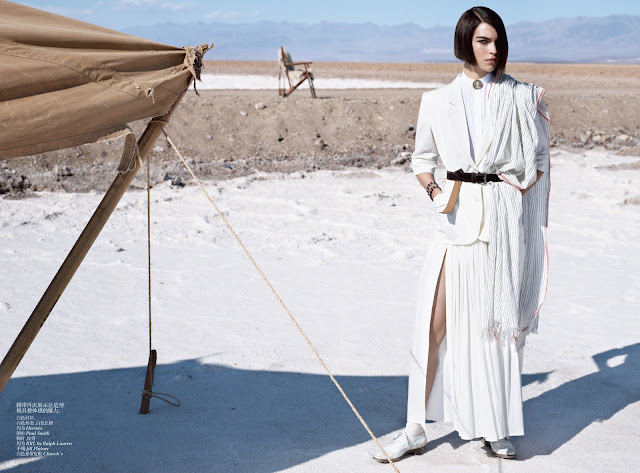 Arizona Muse in Vogue China May 2012 by Josh Olins