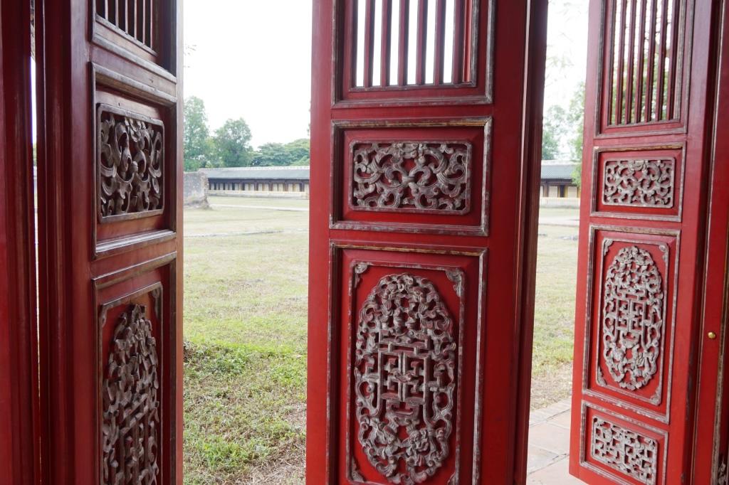 beautiful Imperial Palace in Hue