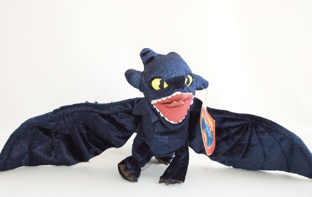 Peluche Furia Nocturna de Cómo entrenar a tu dragón Peluches Originales