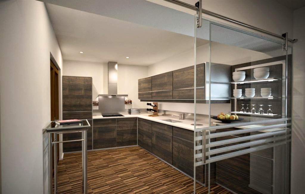 Decandyou. ideas de decoración y mobiliario para el hogar, estilos ... Cocina separada salon cristal