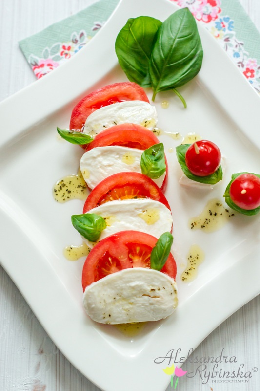 Aleksandra's Recipes Caprese di mozzarella di bufala