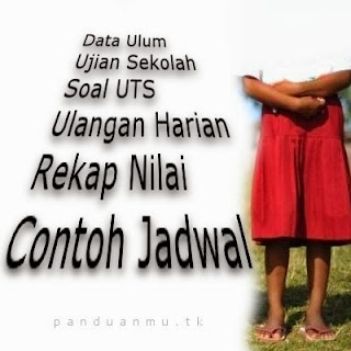 rekap soal UTS Ulum Harian Jadwal