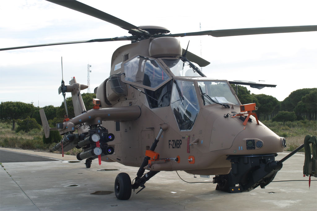 First Spanish Assembled Eurocopter Tiger Ec665 Attack