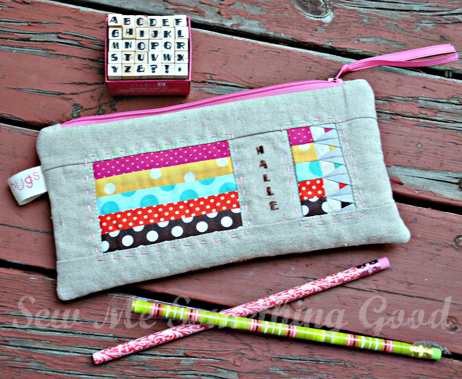 Sew Me Something Good Patchwork, Please! PaperPieced Pencil Case...