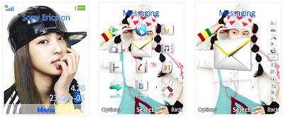 韓國女團5Dolls SonyEricsson手機主題for Elm/Hazel/Yari/W20﹝240x320﹞