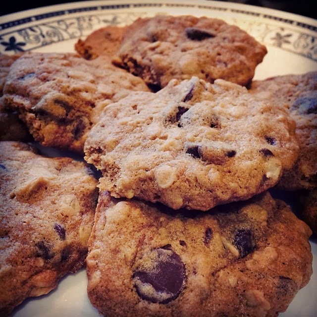 Earthworms and Marmalade Vanishing Oatmeal Chocolate Chip Cookies