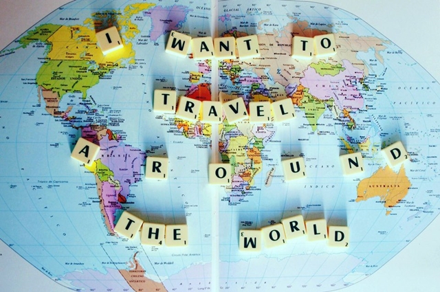 I want to travel the world