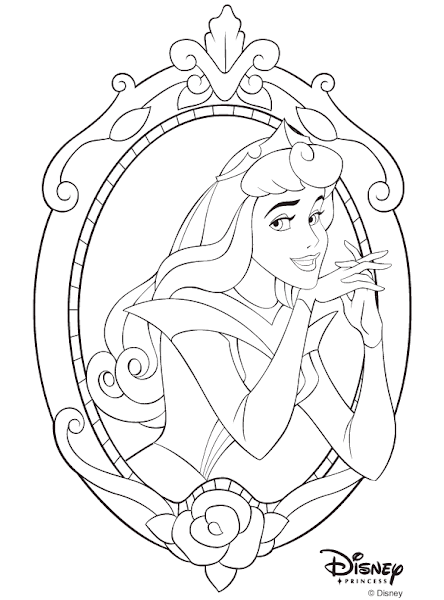 Disney Princess Aurora Coloring Pages