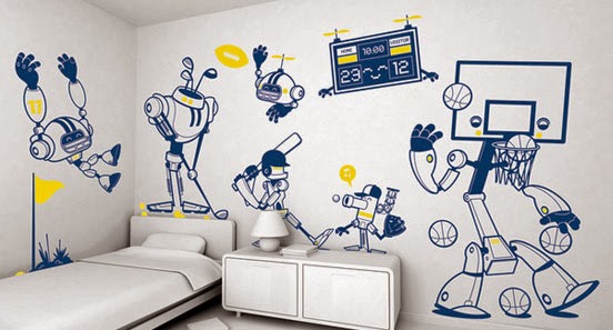 crunchylipstick: DIY Wall Painting Ideas for Your Home (via