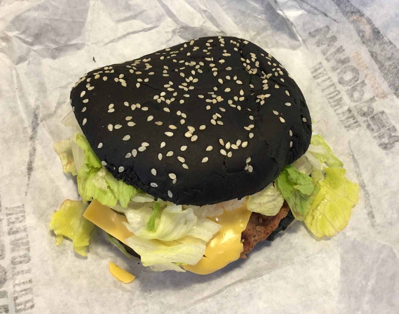 A.1. Halloween Whopper From Burger King / バーガーキングのA.1. ハロウィンワッパー I'm