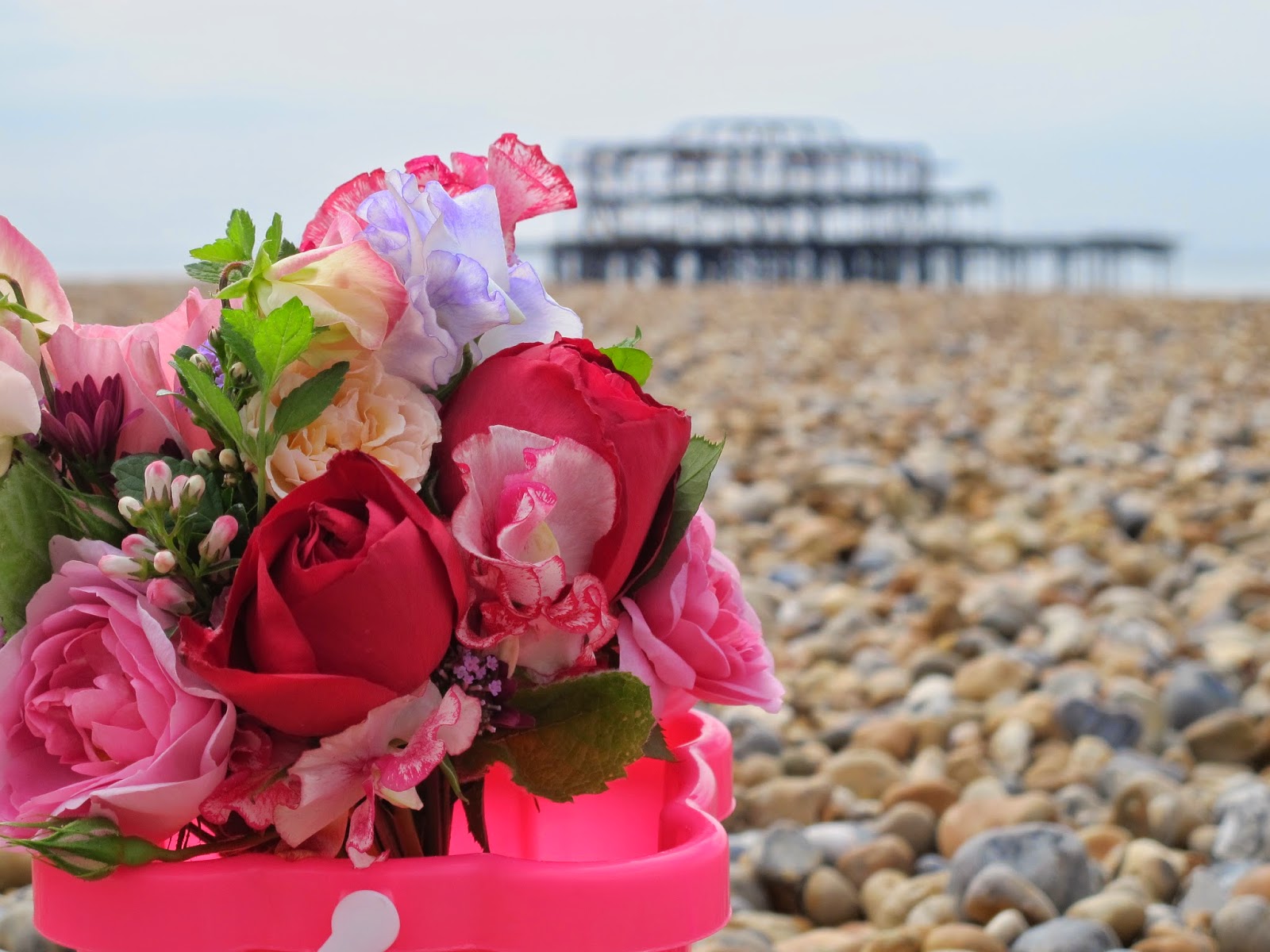 Flowers by Shamini British Flowers Week Brighton Rock