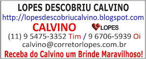 RECEBA DO CALVINO UM BRINDE MARAVILHOSO!