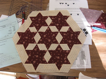 Stars for Seven Sisters Quilt
