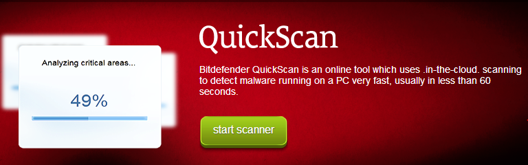 Bitdefender Quickscan Malware