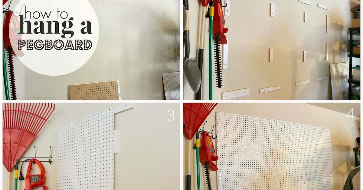 Duo Ventures How to Hang a Pegboard