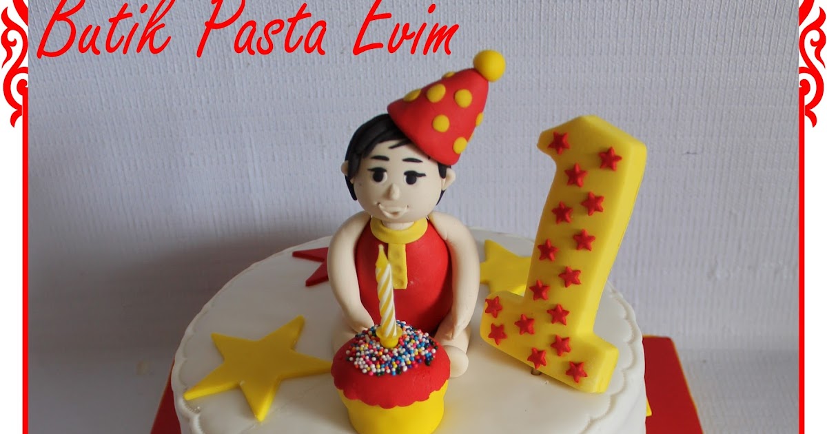 BUTİK PASTA EVİMDENİZLİ Galatasaraylı 1 Yaş PastasıEFE
