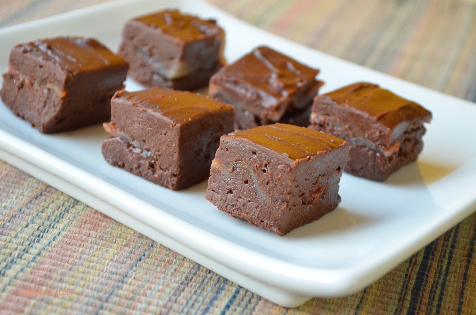 Candied Bacon Fudge Searching for Dessert