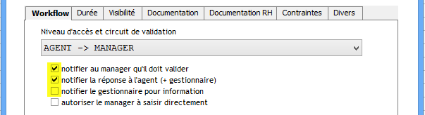 Gérer les notifications par email