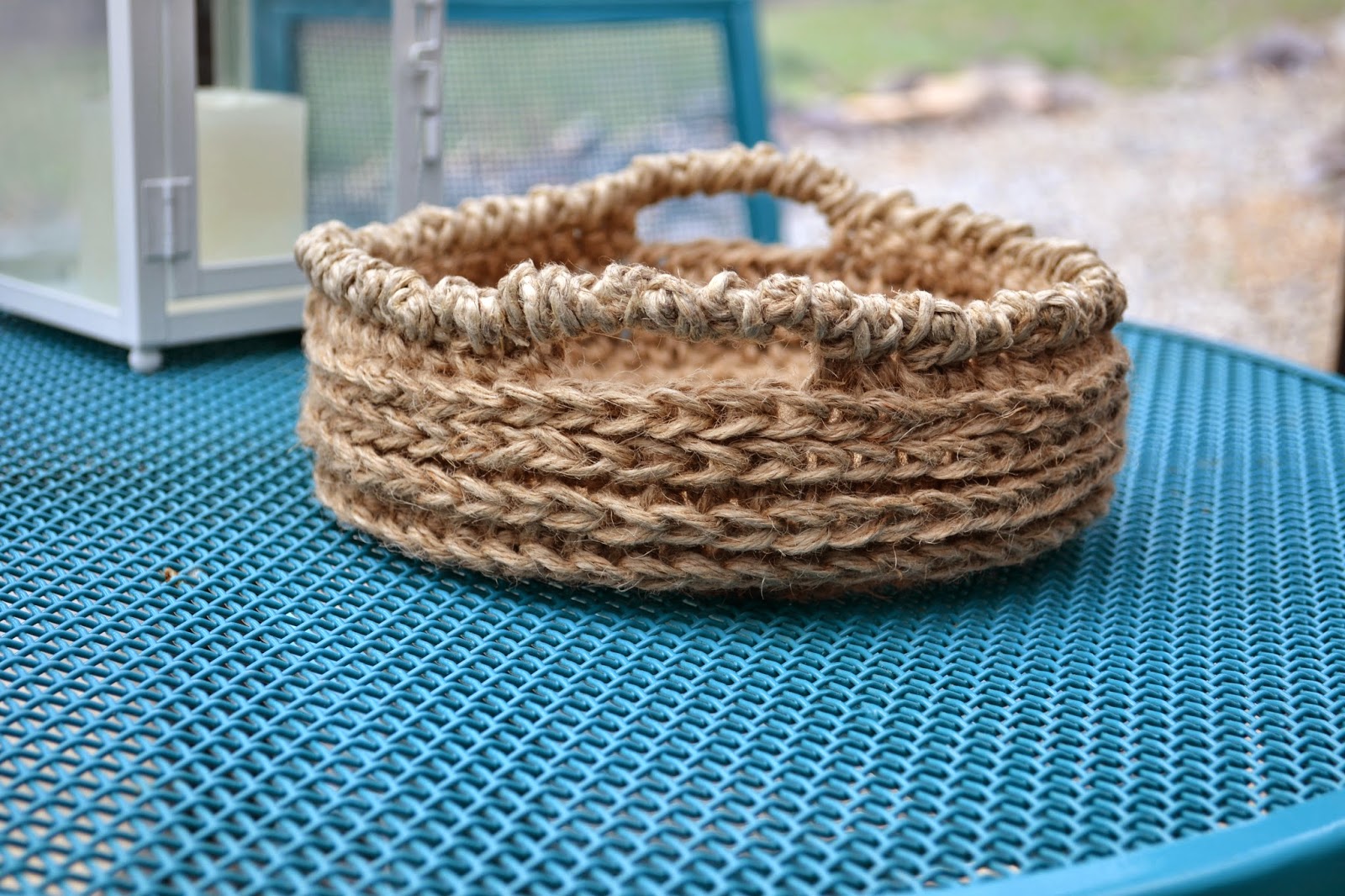Crochet in Color Inside Out Jute Bowl