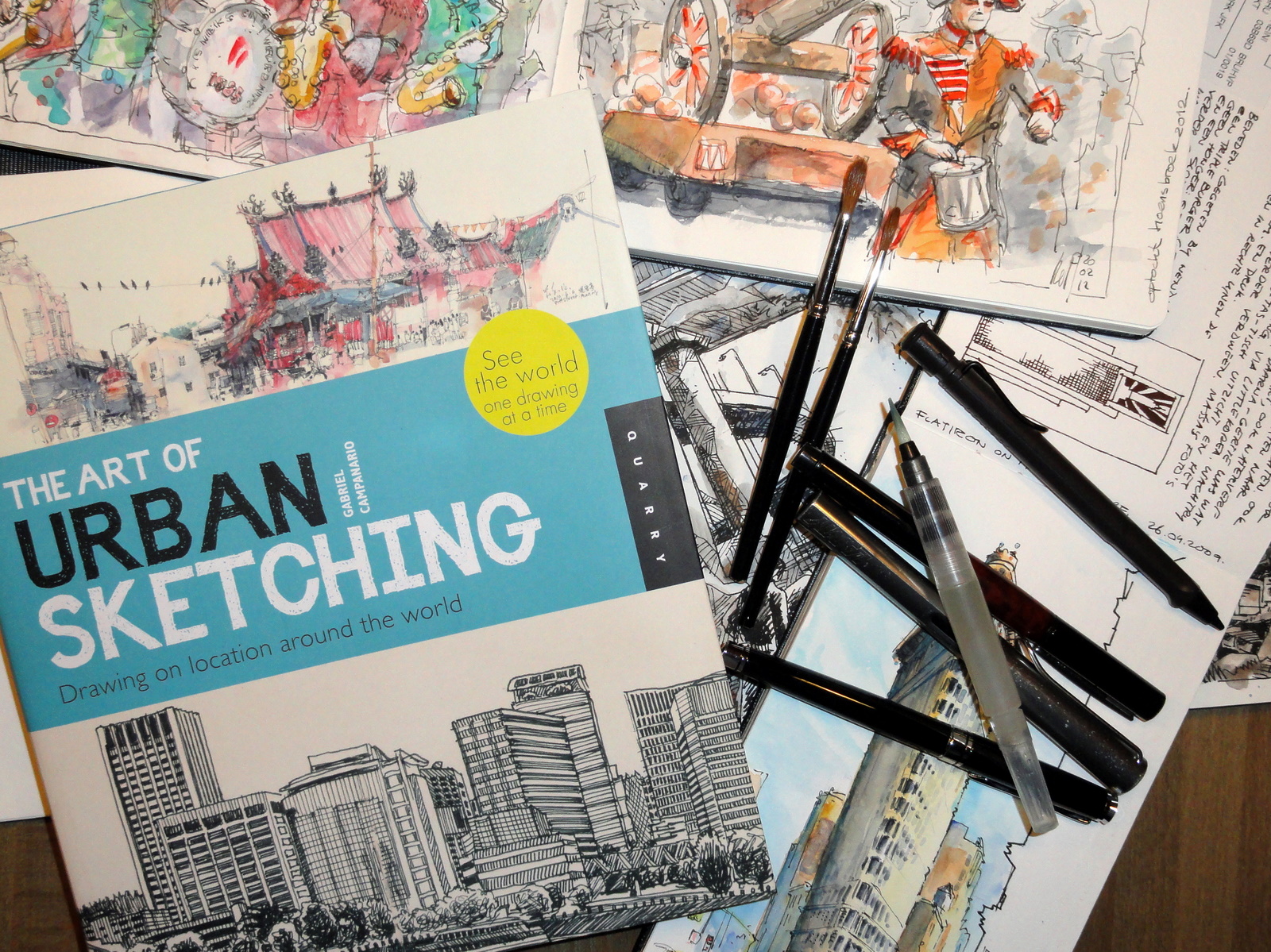 rene fijten sketches The art of Urban Sketching