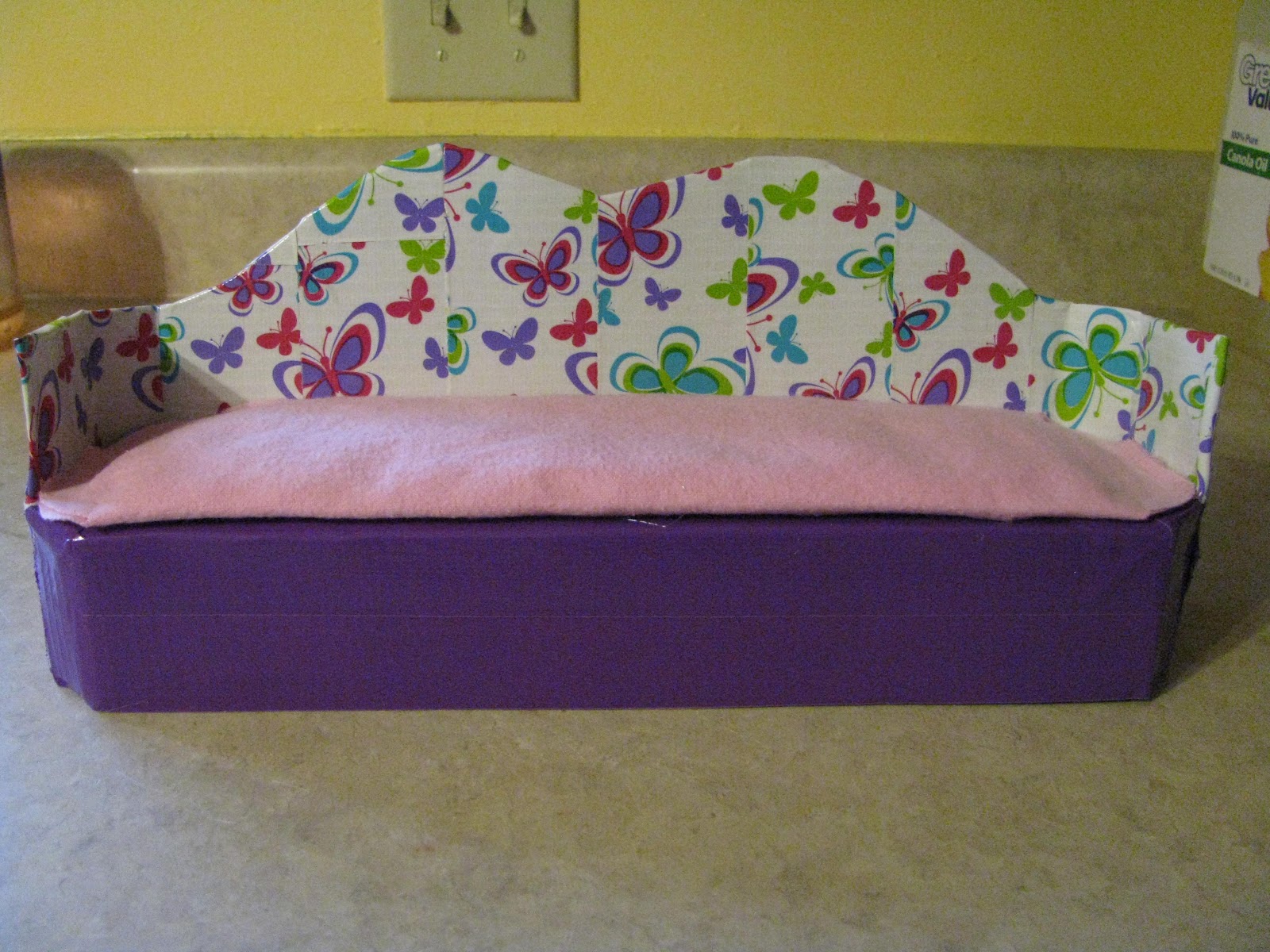 diy barbie couch
