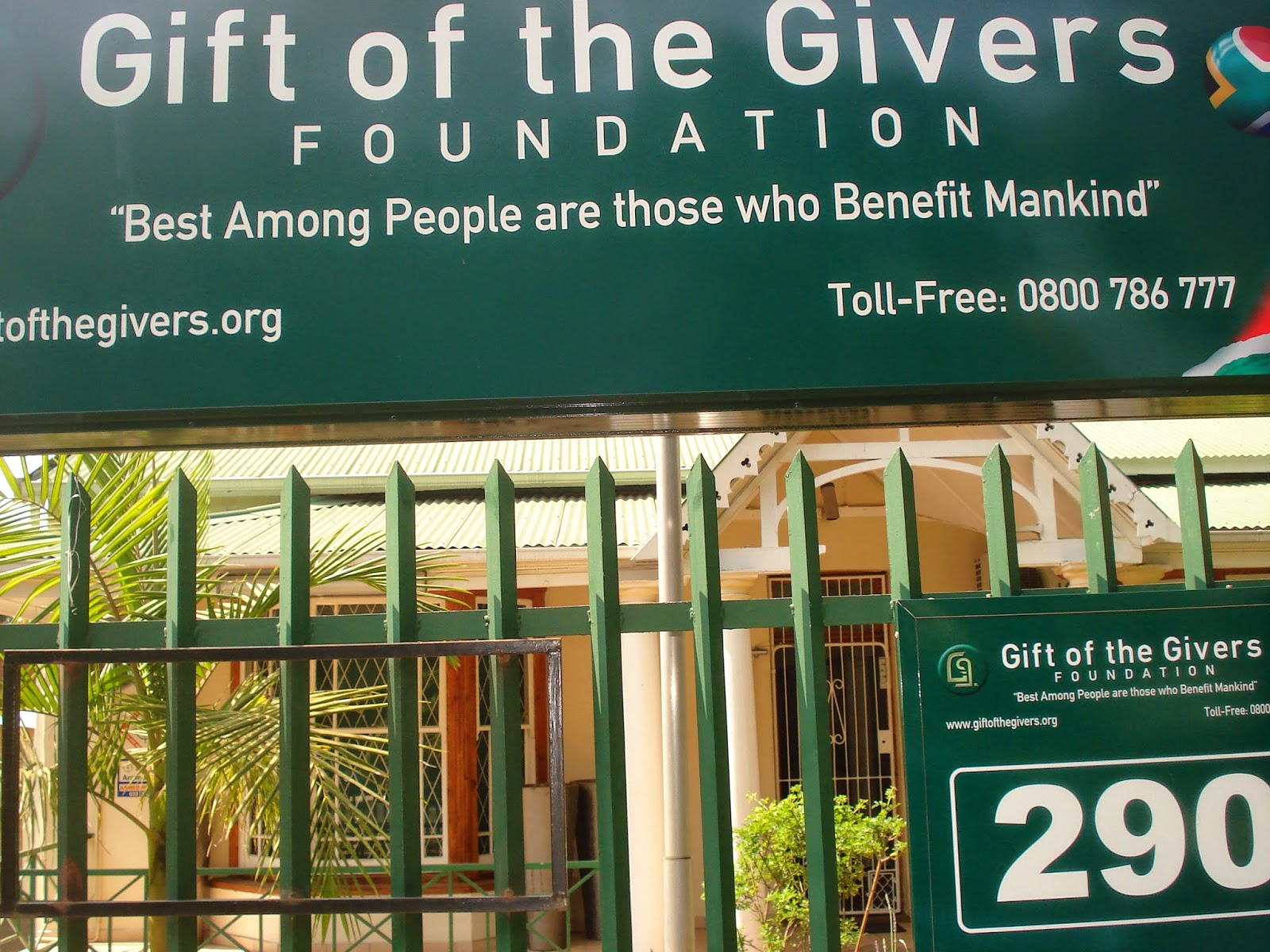 The Subry Govender Column THE GIFT OF THE GIVERS MAKING A DIFFERENCE