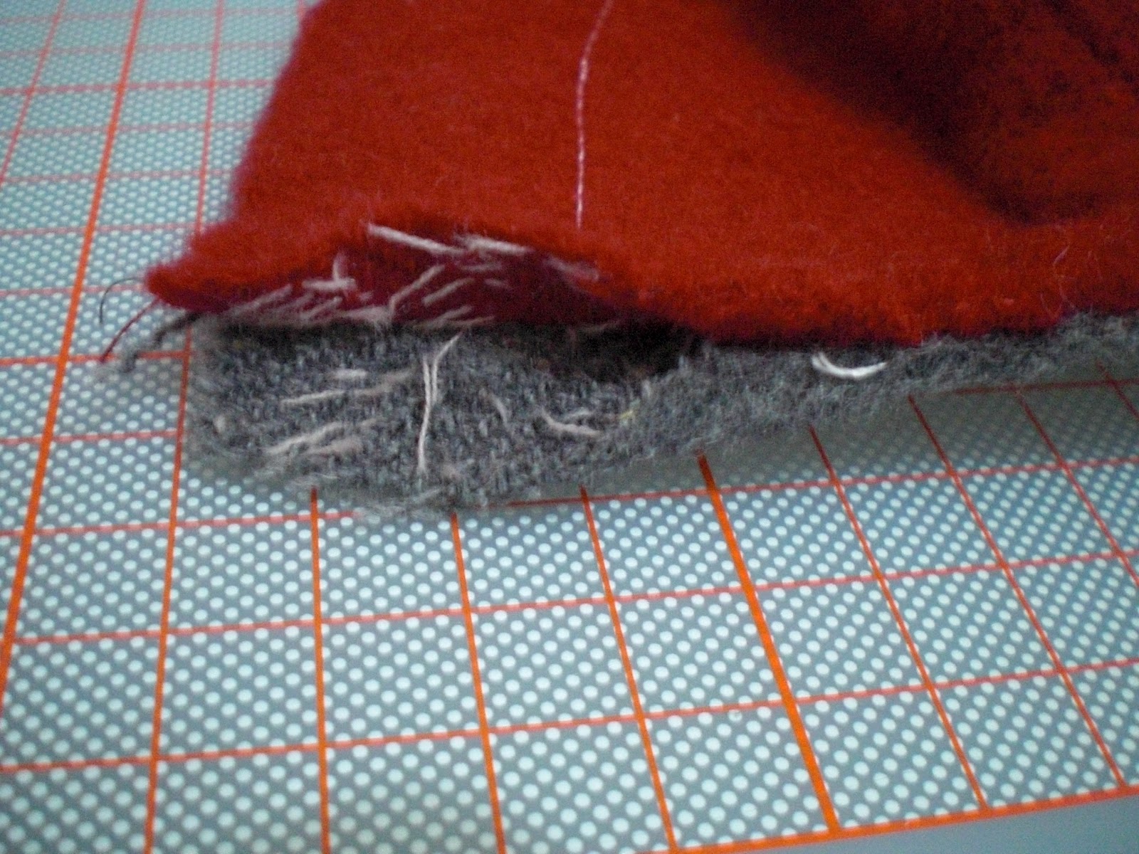 Maria Sewing How to hem double faced wool