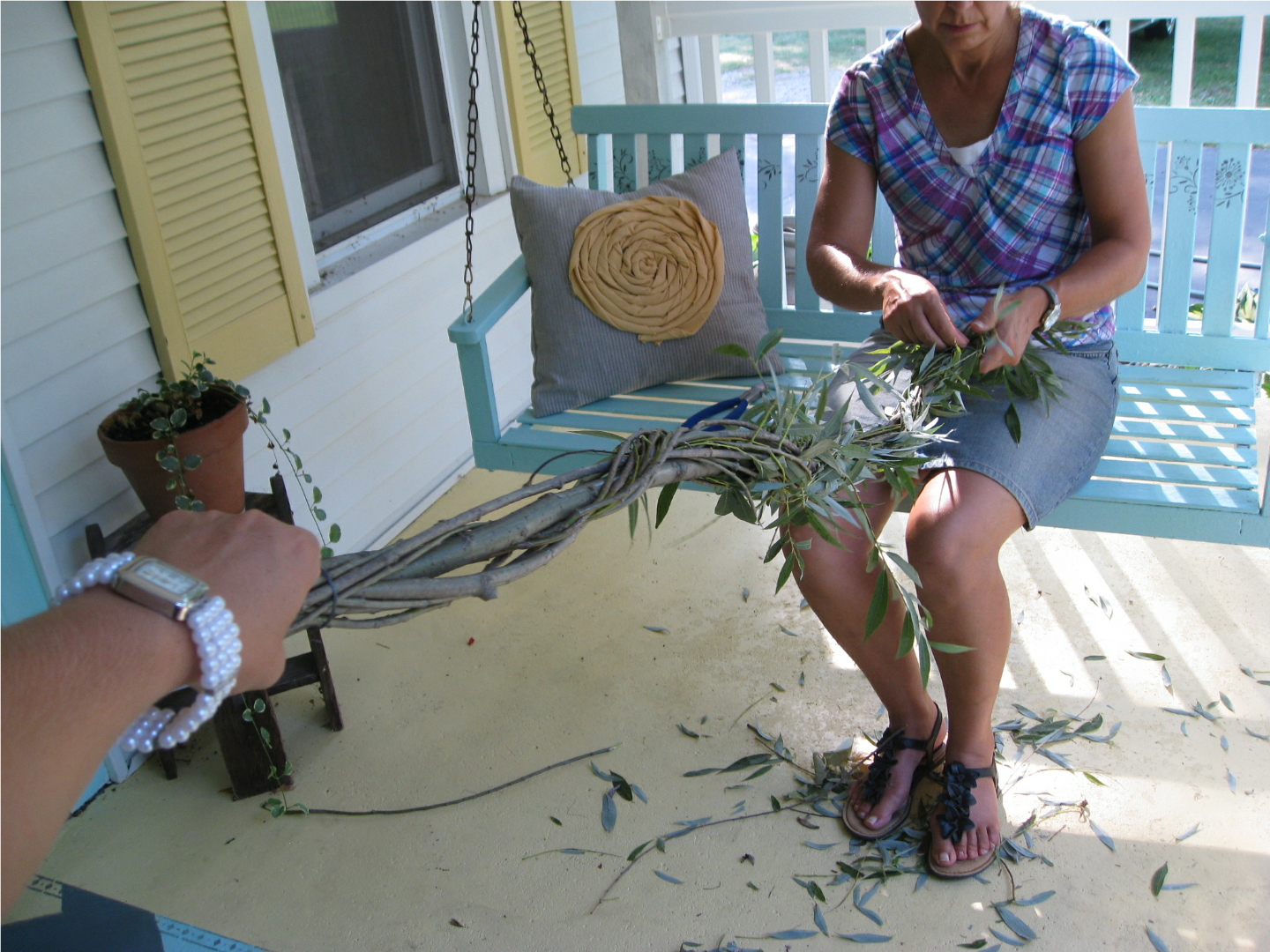 Kammy's Korner Braided Willow Tree Star